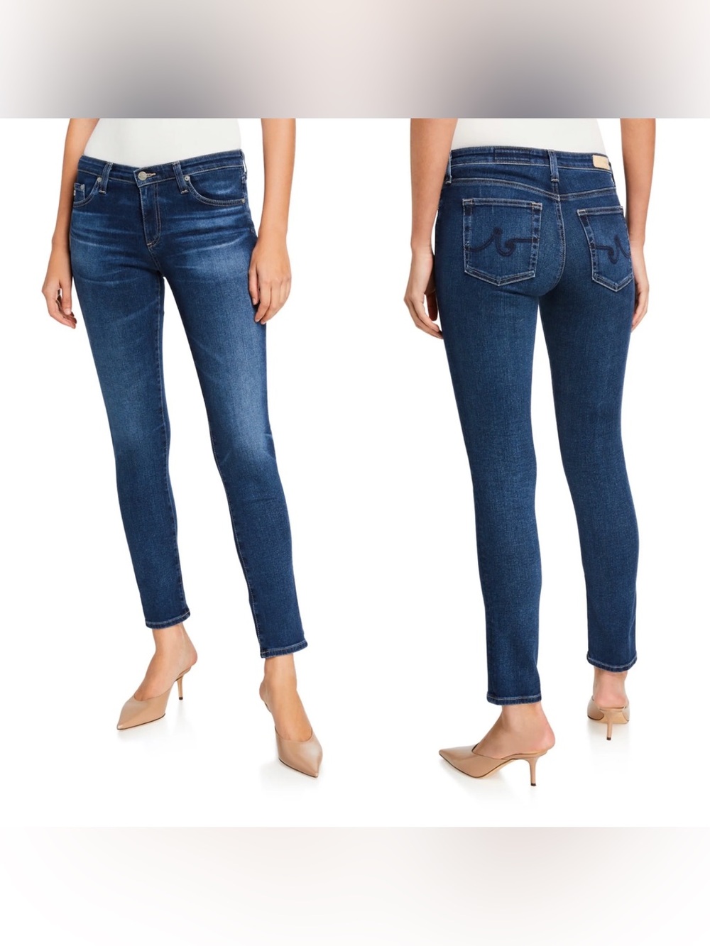 AG Adriano Goldschmied The Stilt Cigarette Leg Jeans Size 25 R